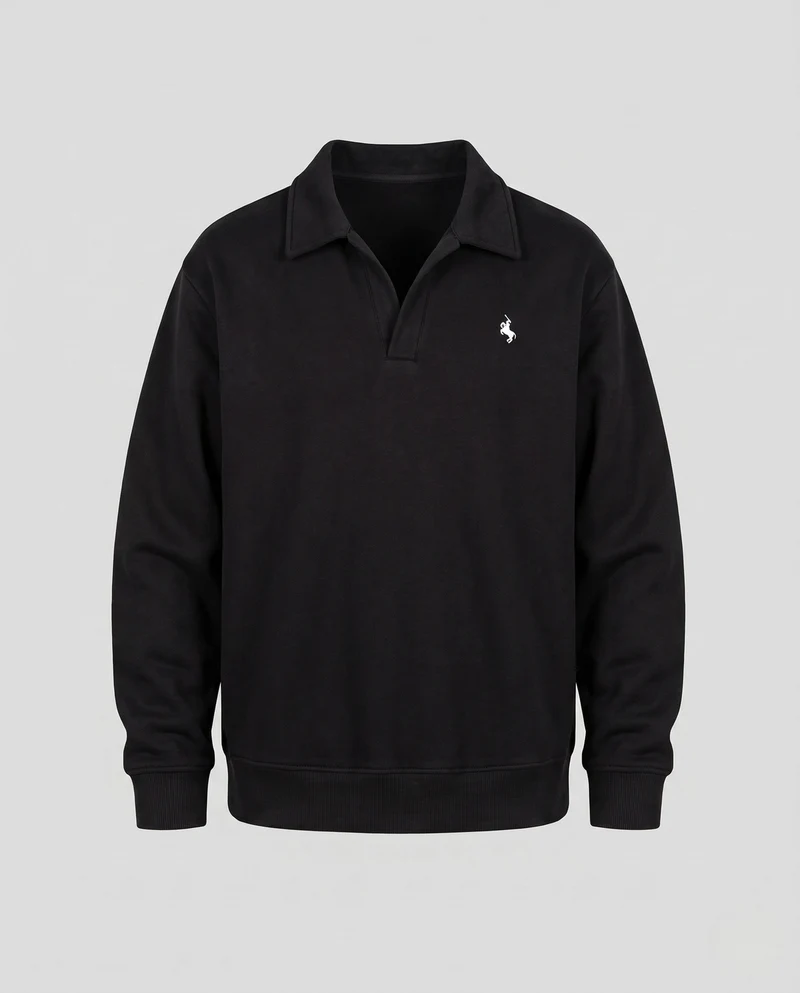 Herren Hochwertiges Polohemd Stil Pullover Nord Taschen