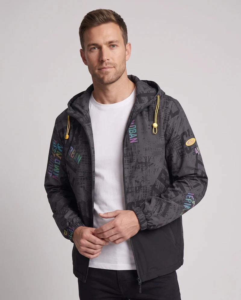 Herren Sportliche Multifunktionsjacke Nord Taschen