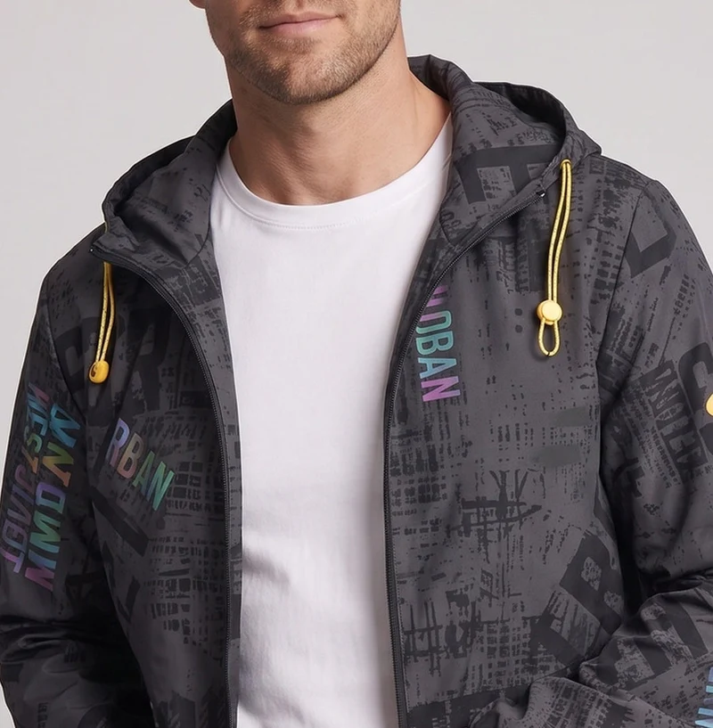 Herren Sportliche Multifunktionsjacke Nord Taschen