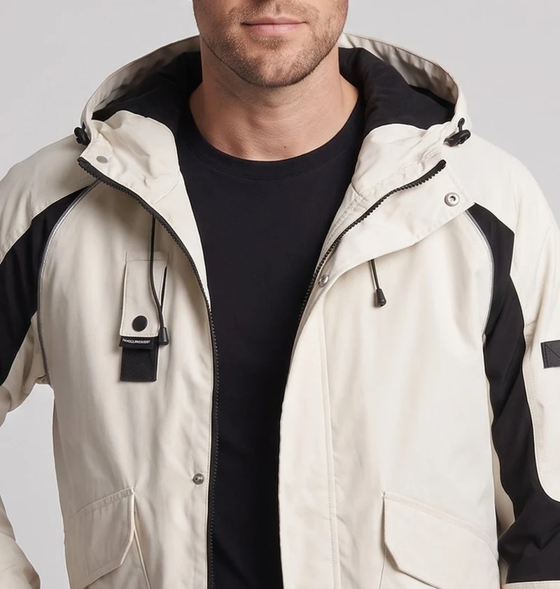 Herren Sportliche Outdoor-Jacke Nord Taschen