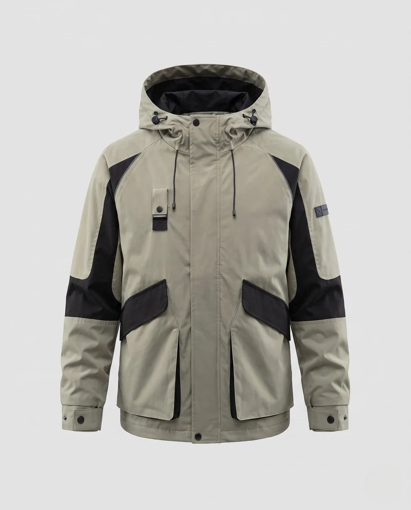 Herren Sportliche Outdoor-Jacke Nord Taschen