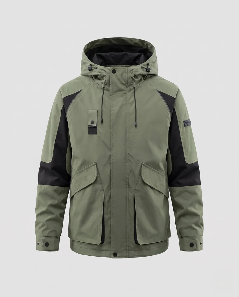 Herren Sportliche Outdoor-Jacke Nord Taschen