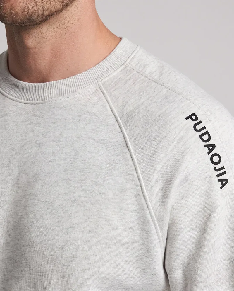 Unisex Oversize-Sweatshirt aus schwerer Baumwollmischung mit Raglanärmeln & gerippten Bündchen