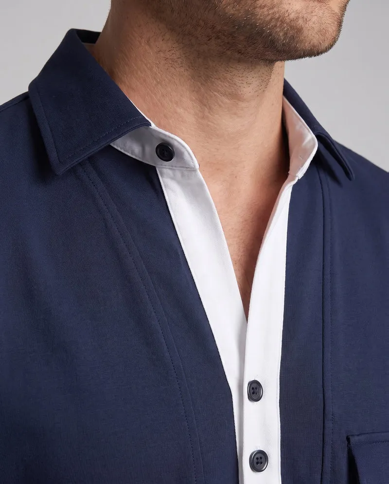 Elegante und bequeme Herrenbluse Nord Taschen