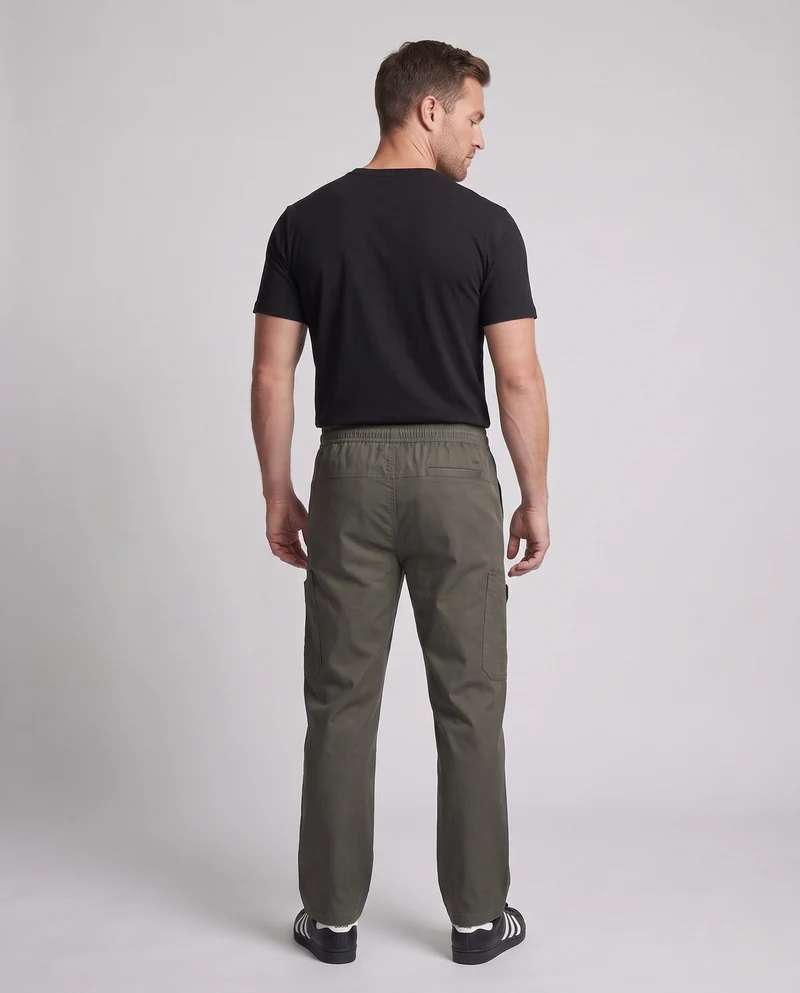 Herren Freizeit Cargo Hose Nord Taschen