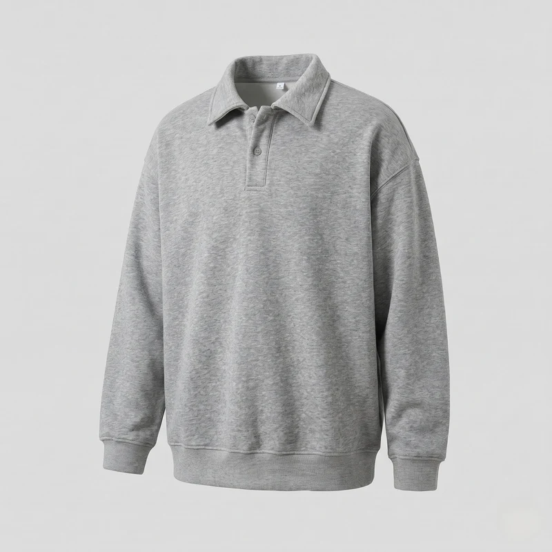 Herren Klassisches Sweatshirt Nord Taschen