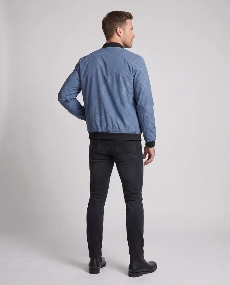 Herren Leichte Übergangsjacke mit Innenfutter Nord Taschen