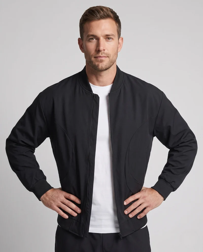 Herren Leichte Übergangsjacke mit praktischen Taschen Nord Taschen