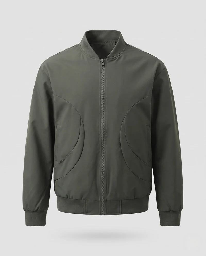 Herren Leichte Übergangsjacke mit praktischen Taschen Nord Taschen