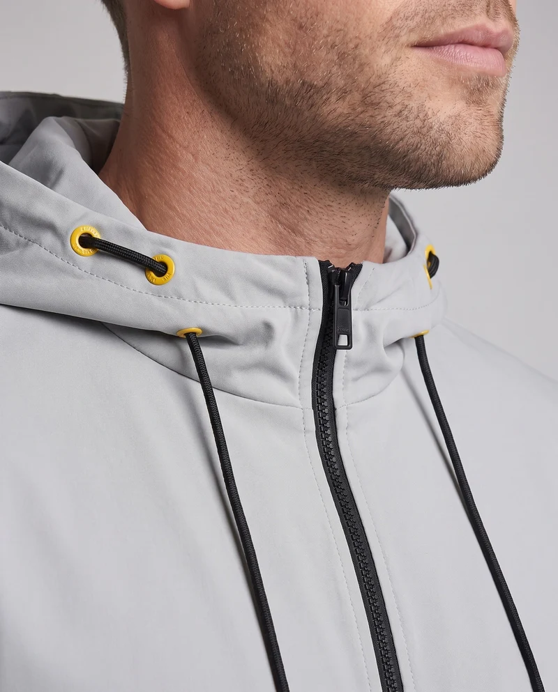Herren Leichte Übergangsjacke mit verstellbarer Kapuze Nord Taschen