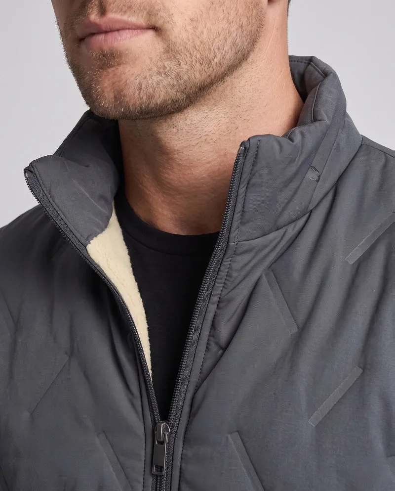 Herren Leichte und wärmespeichernde Steppjacke Nord Taschen