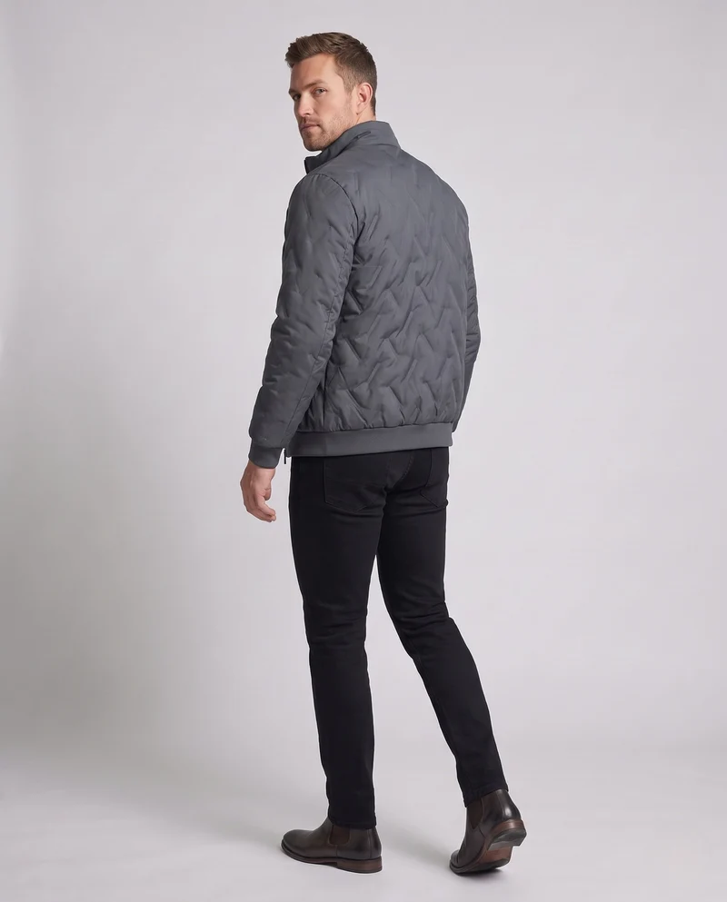 Herren Leichte und wärmespeichernde Steppjacke Nord Taschen