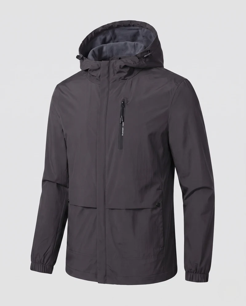 Herren Leichte Wasserabweisende Hybridjacke Nord Taschen