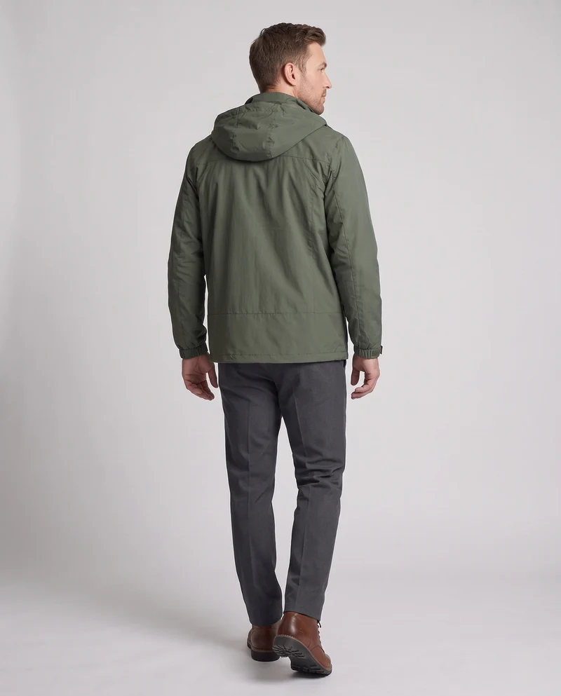 Herren Leichte, wasserabweisende Outdoor-Jacke Nord Taschen