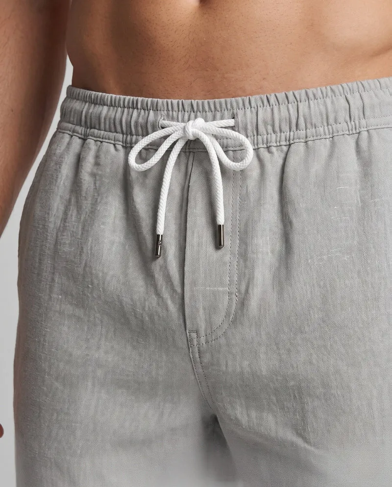 Herren Wide Chino-Hosen im Relaxed Fit mit Saum und Falten Nord Taschen