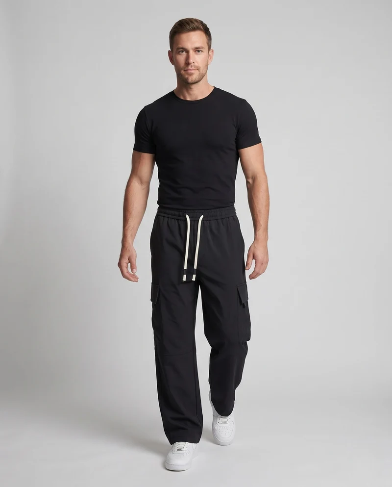 Herren Bequeme Cargo-Hose mit praktischen Taschen Nord Taschen