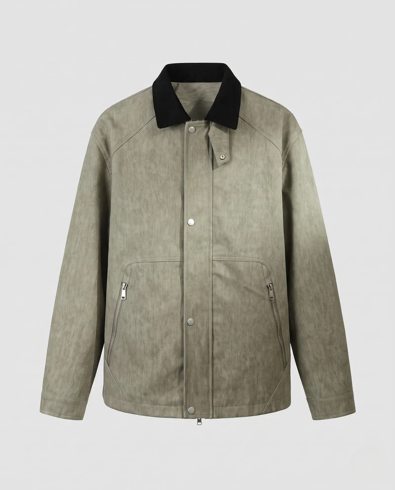 Herren Bequeme Jacke mit strukturiertem Finish Nord Taschen