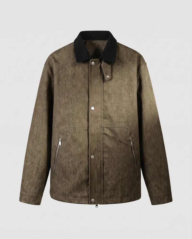 Herren Bequeme Jacke mit strukturiertem Finish Nord Taschen