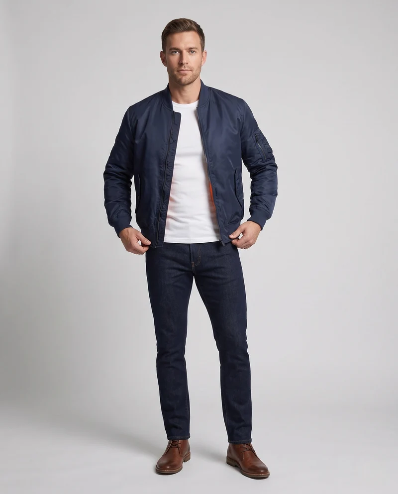 Herren Leichte Fleece-Jacke Nord Taschen