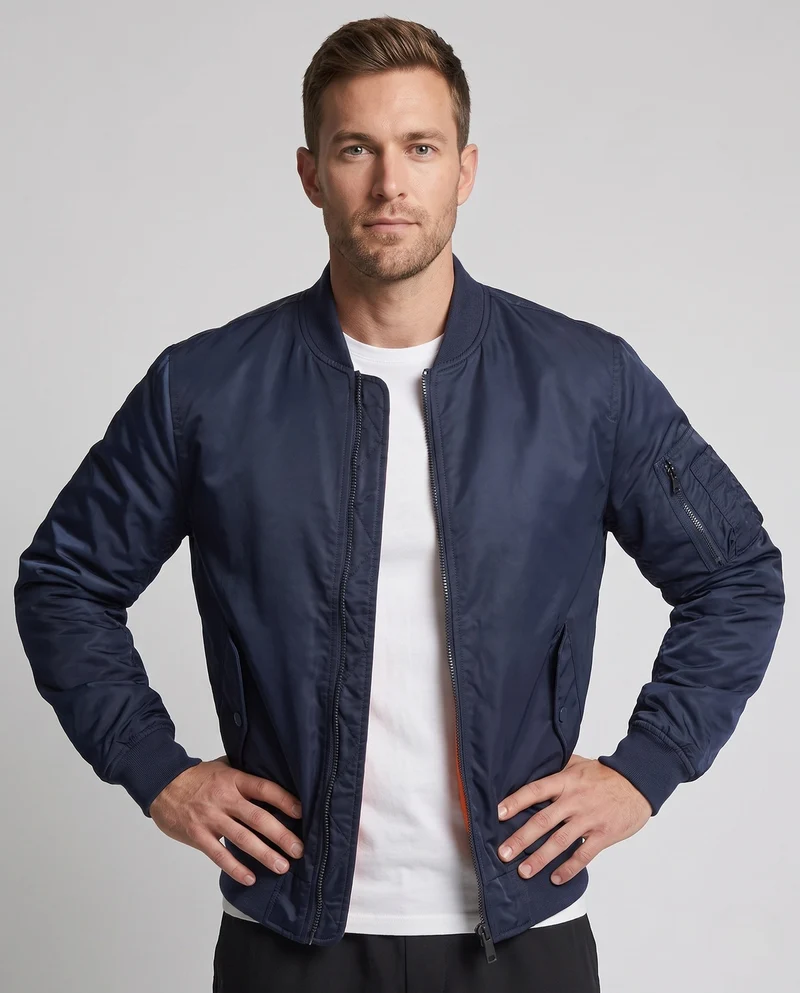Herren Leichte Fleece-Jacke Nord Taschen