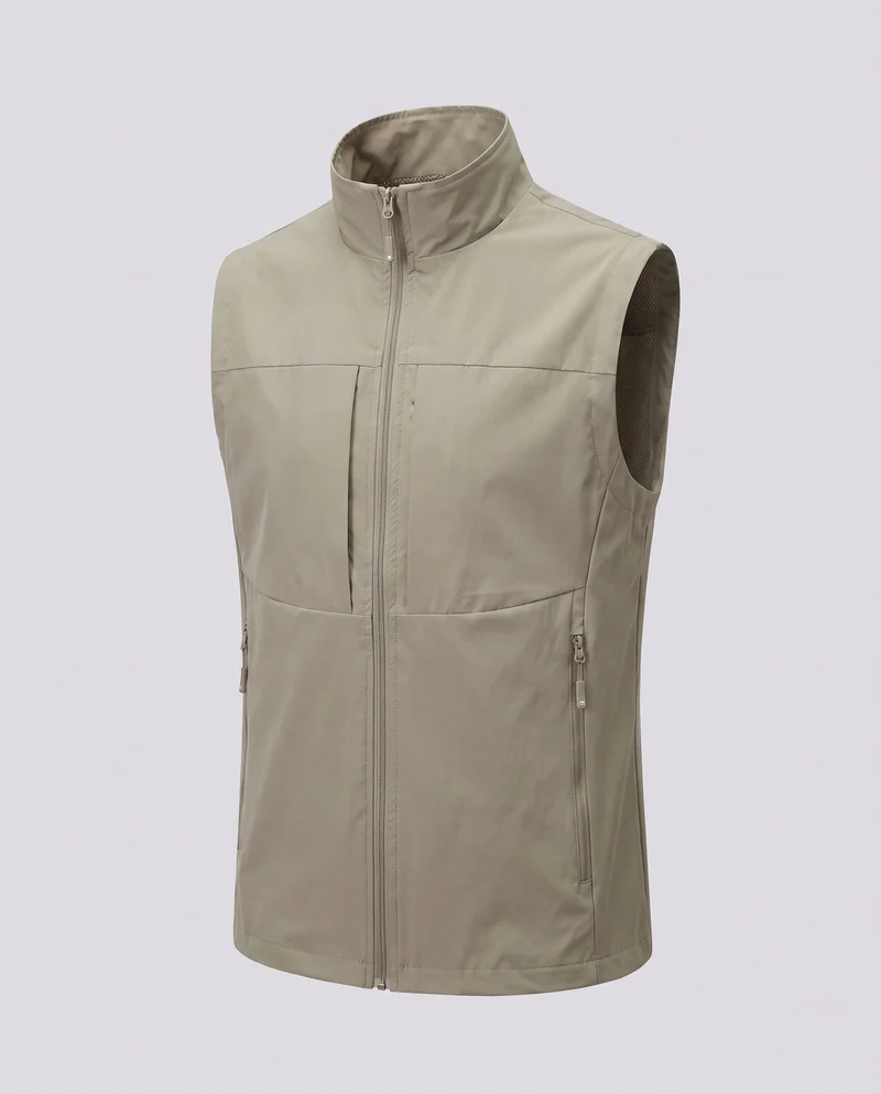 Herren Leichte und Atmungsaktive Outdoor-Weste Nord Taschen