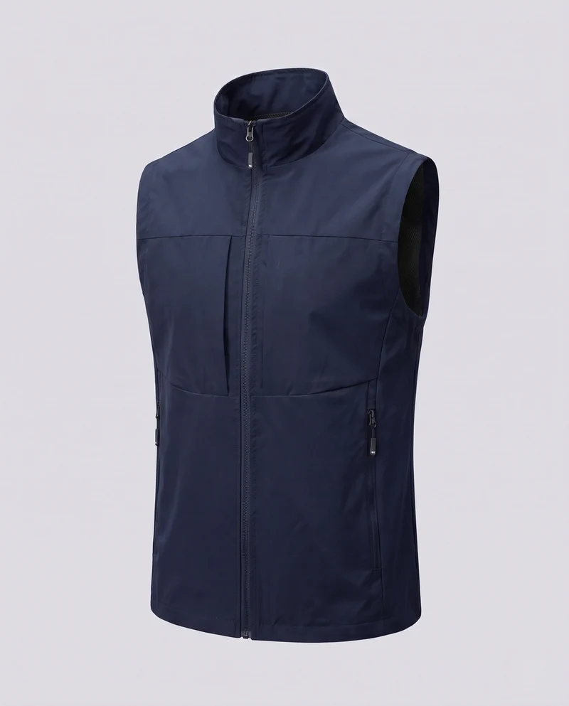 Herren Leichte und Atmungsaktive Outdoor-Weste Nord Taschen