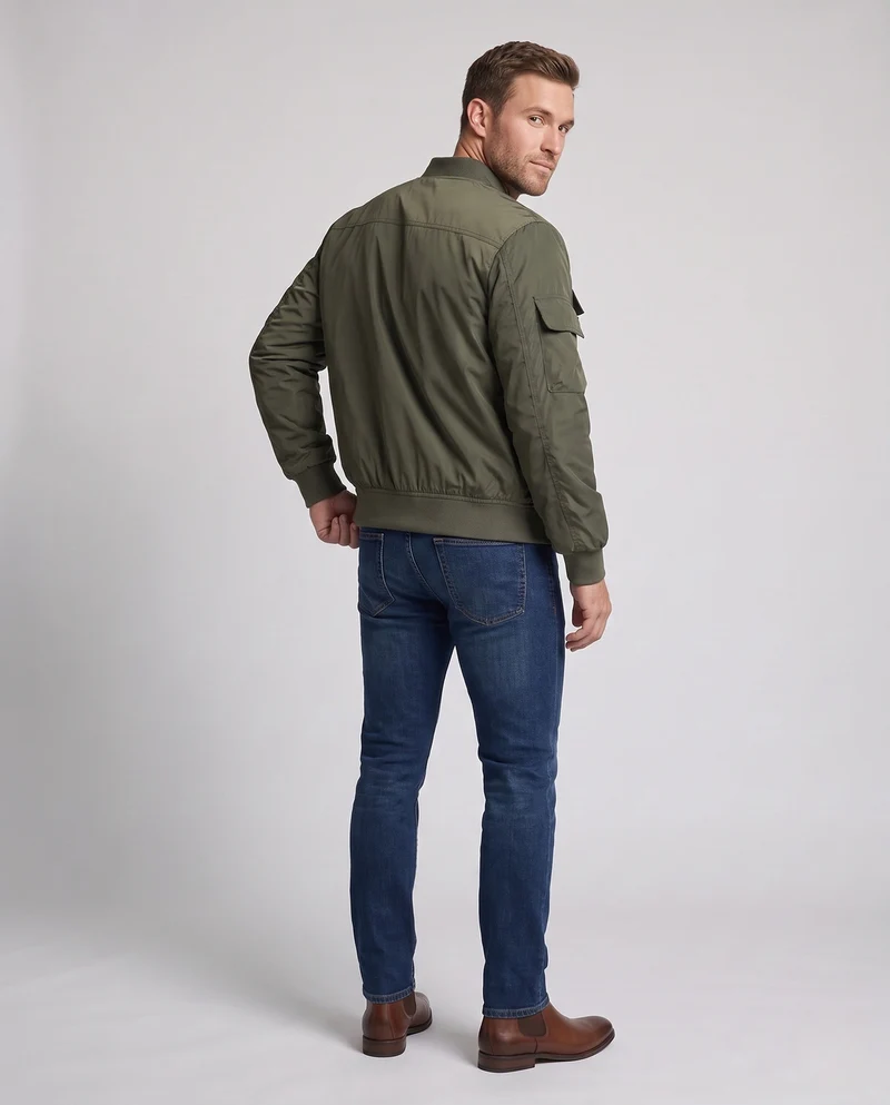 Herren Militärische Multifunktionsjacke Nord Taschen