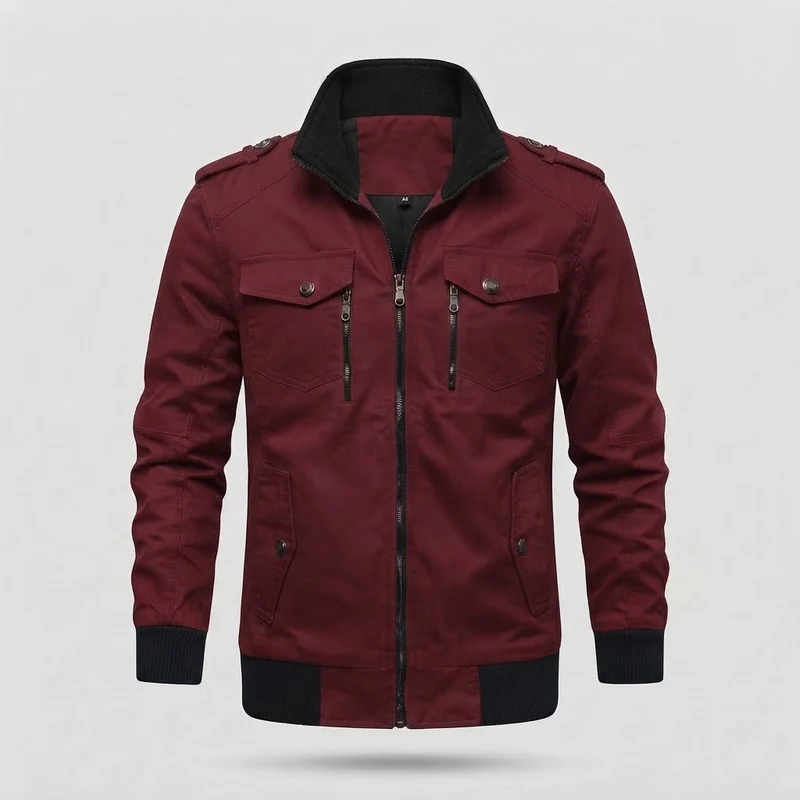 Herren modische Jacke Nord Taschen