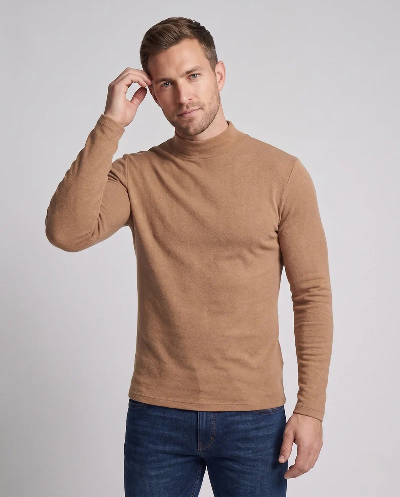 Herren Hochkragenpullover Nord Taschen