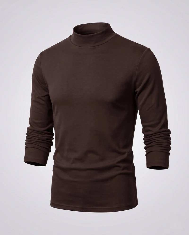 Herren Hochkragenpullover Nord Taschen