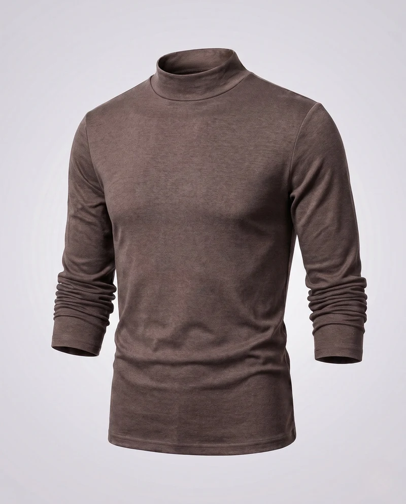Herren Hochkragenpullover Nord Taschen