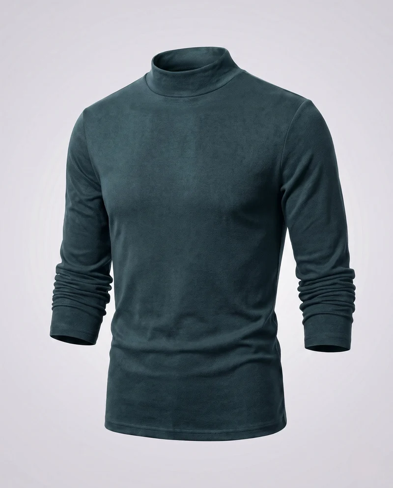 Herren Hochkragenpullover Nord Taschen