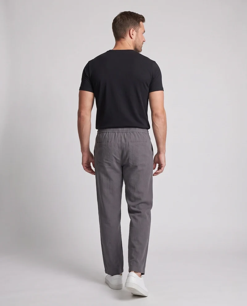 Herren Bequeme Baumwollhose Nord Taschen