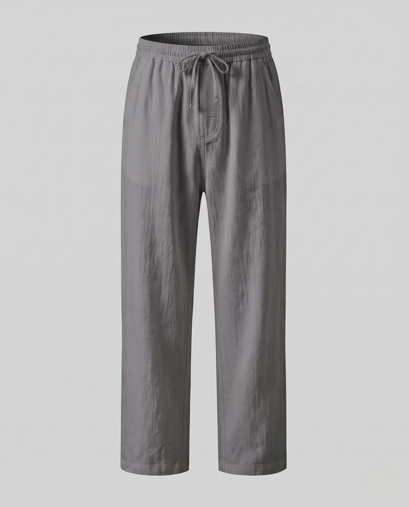 Herren Bequeme Baumwollhose Nord Taschen