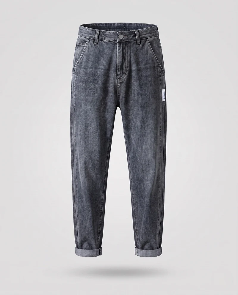 Herren Freizeit Denim Jogginghose Nord Taschen
