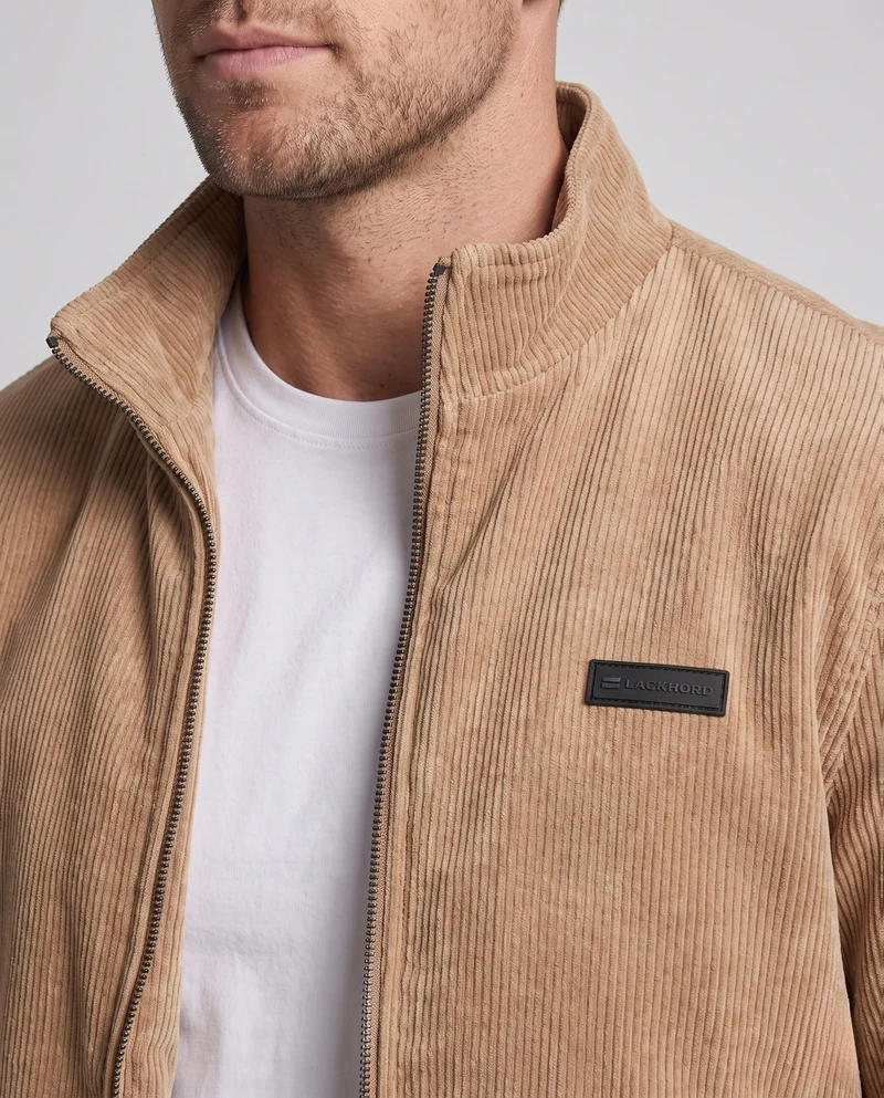 Herren Kuschelige Cordjacke Nord Taschen