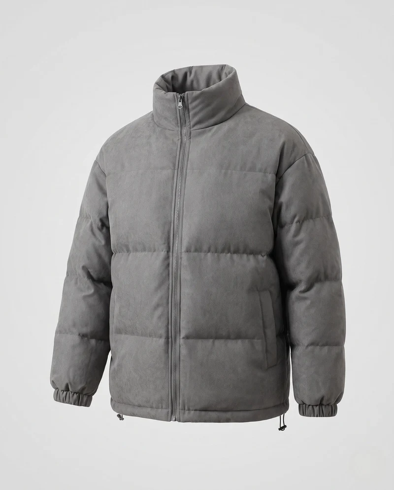 Herren Langärmlige Steppjacke Nord Taschen