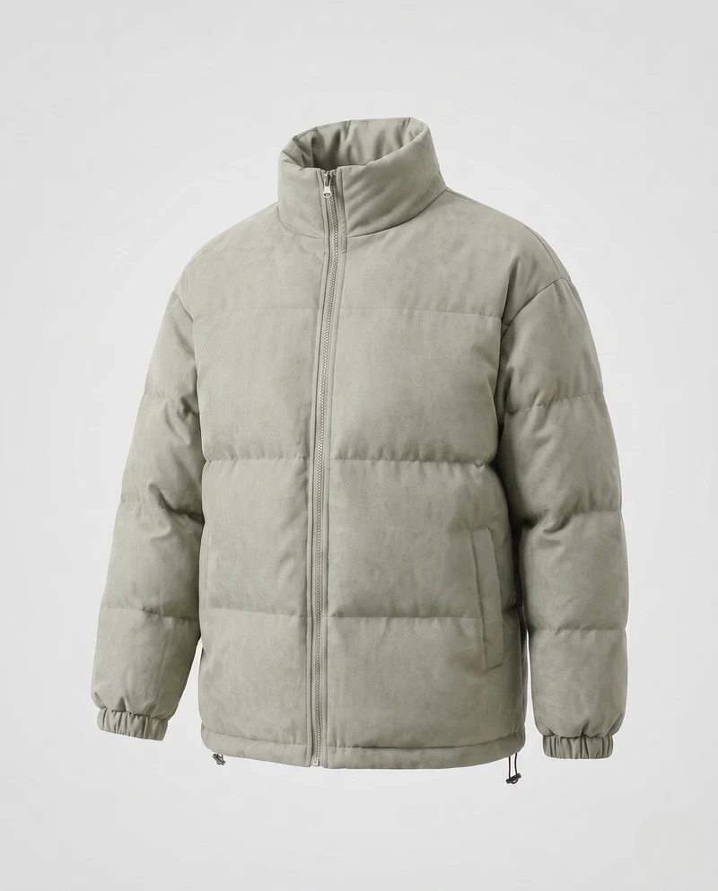 Herren Langärmlige Steppjacke Nord Taschen
