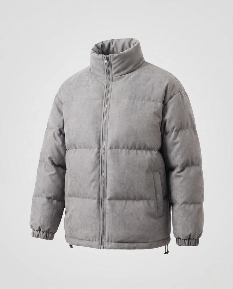Herren Langärmlige Steppjacke Nord Taschen