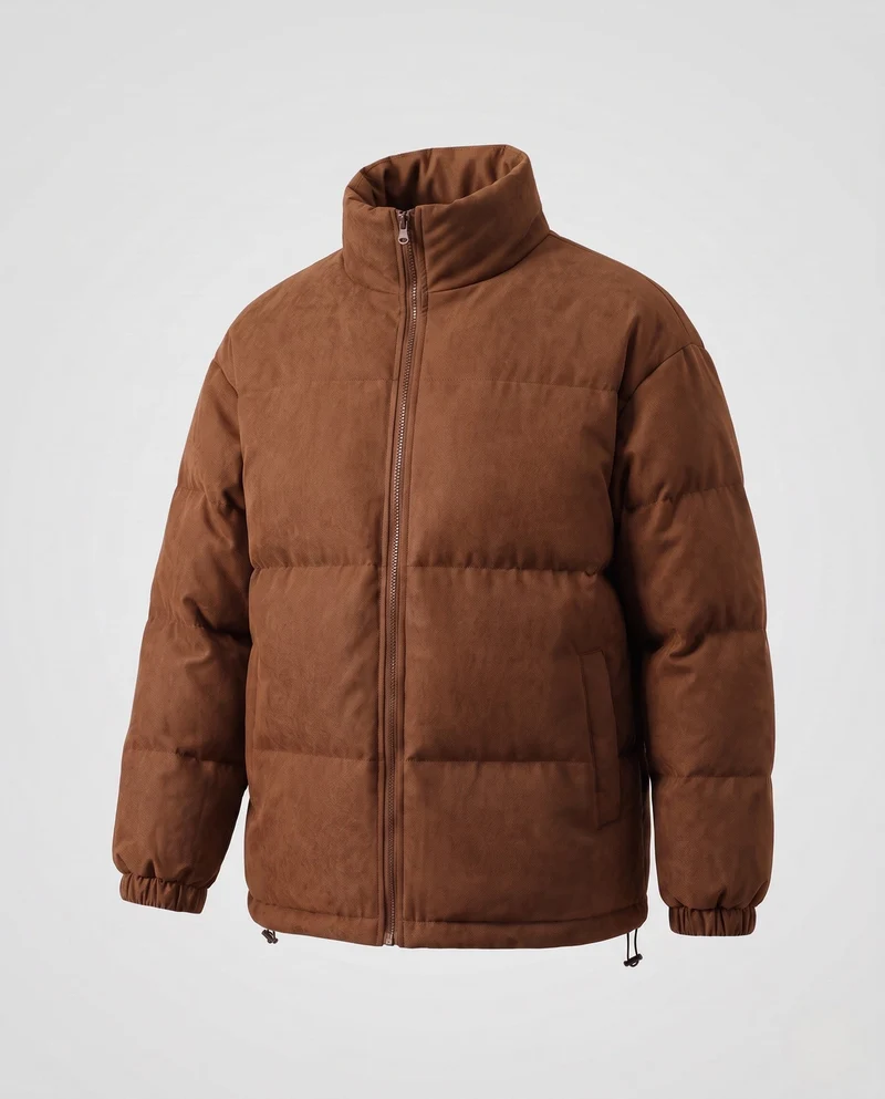 Herren Langärmlige Steppjacke Nord Taschen