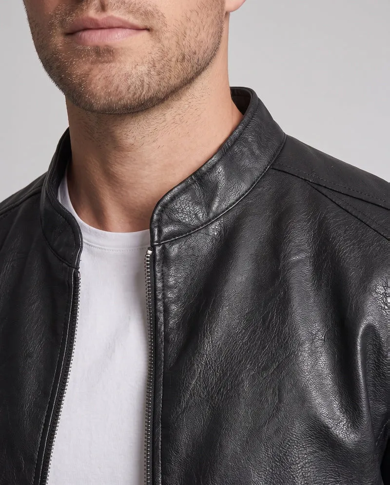 Herren Modische Lederjacke Nord Taschen
