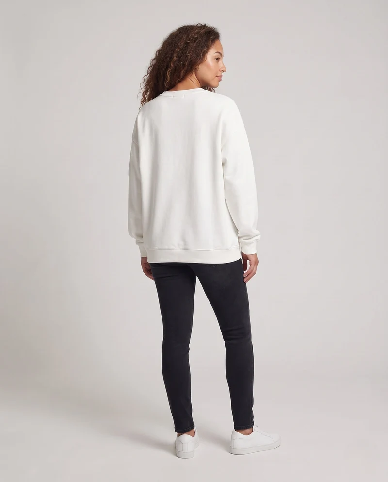 Damen Freizeitpullover mit kreativem Logo-Design Nord Taschen