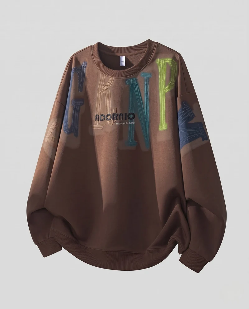 Damen Freizeitpullover mit kreativem Logo-Design Nord Taschen