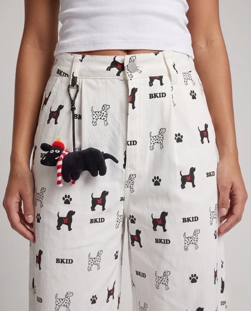 Frauen Lustige und Bequeme Locker Sitzende Hose Nord Taschen
