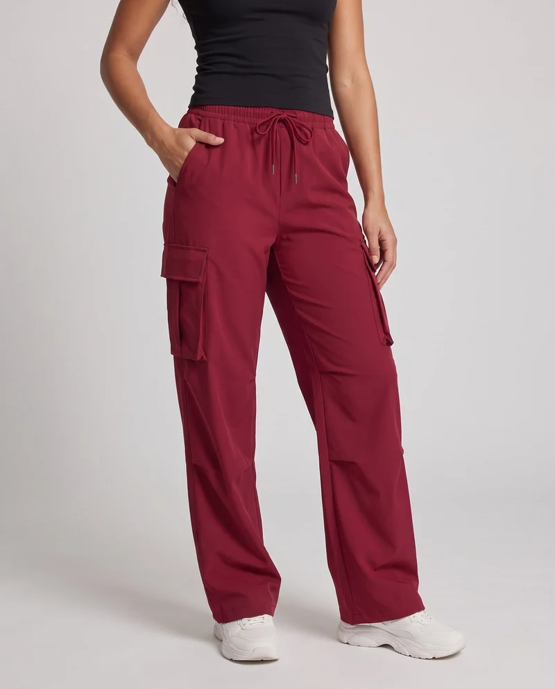 Damen Stylische Cargo-Hose Nord Taschen