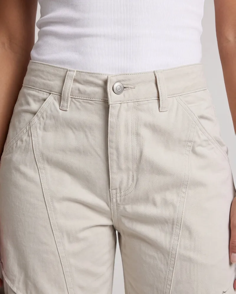 Damenmode Cargo-Hose mit praktischen Taschen Nord Taschen