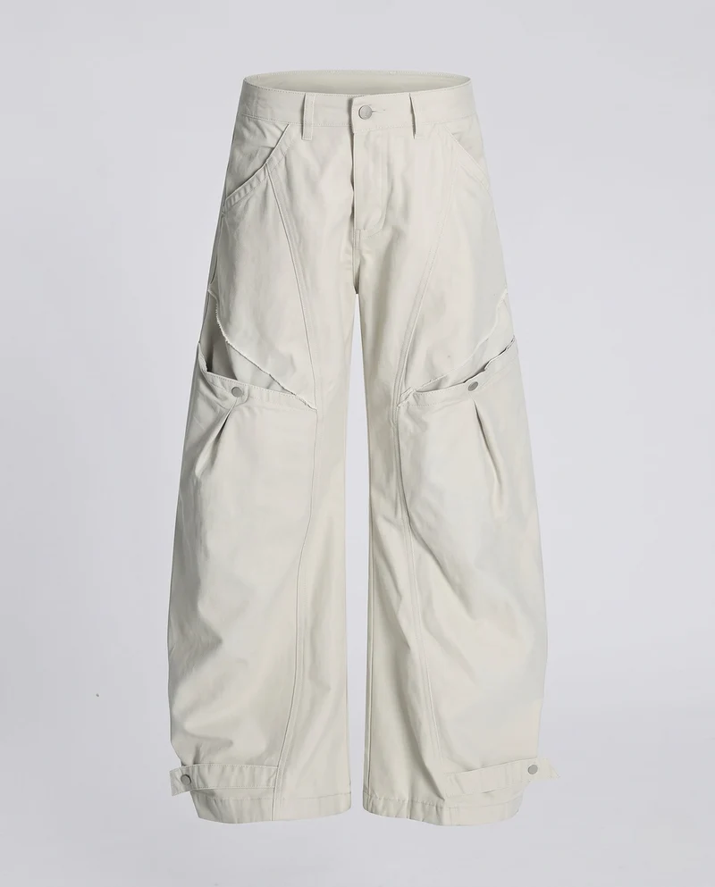 Damenmode Cargo-Hose mit praktischen Taschen Nord Taschen