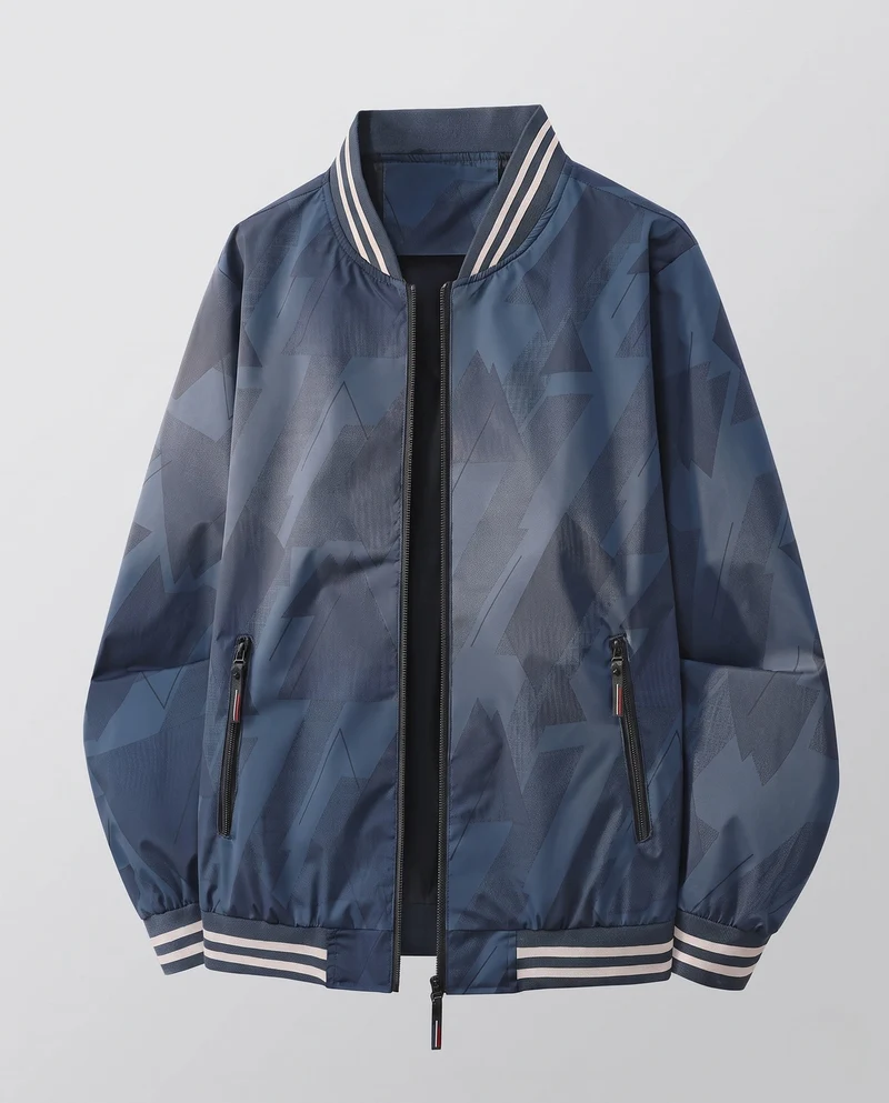 Herren Sportliche Übergangsjacke Nord Taschen 1788321812