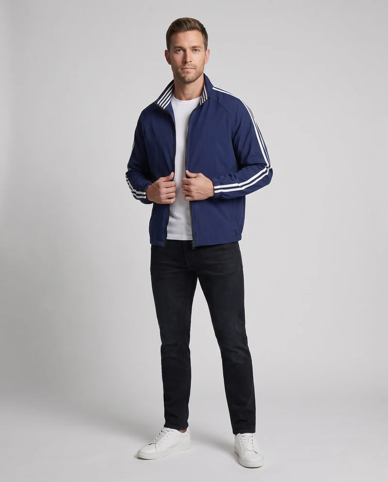 Herren Sportliche Übergangsjacke Nord Taschen 1788321924