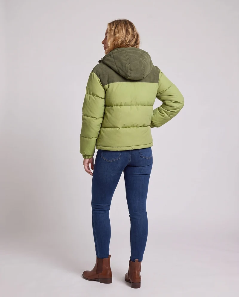 Damen Komfortable Steppjacke Nord Taschen
